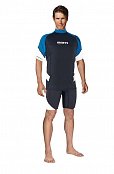 Tričko MARES RASH GUARD LOOSE FIT Short Sleeve - Krátký Rukáv - Volný střih - Pánské XXL Zelená