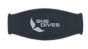 Kryt na Gumový Pásek Masky MARES MASK STRAP TRILASTIC - She Dives