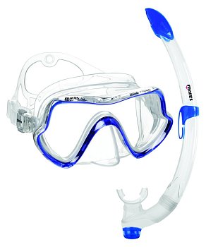 Maska a Šnorchl MARES PURE VISION SET Modrá