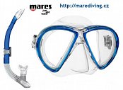 Maska + Šnorchl - MARES ŠNORCHLOVACÍ SET PLUS Žlutá