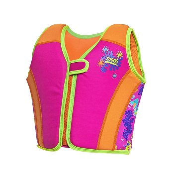 Plavecká Vesta ZOGGS Pro Děti - SEA UNICORN SWIMSURE JACKET PINK M / 4-5 let