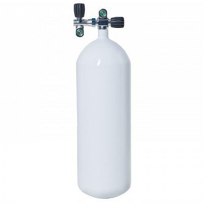 Potápěčská Lahev 15L / 230 bar VÍTKOVICE CYLINDERS Černá Lahev + Monoventil Botka Gumová