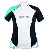 Triko MARES Rash Guard Loose Fit - Short Sleeve - Krátký rukáv - Dámské S