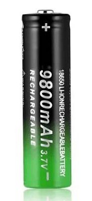 AKUMULÁTOROVÁ BATERIE 18650 LI-ION KAPACITA 9800 MAH 3.7V - PRO SVÍTILNY TRLIFE