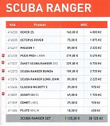 Kompletní Dětský SET SCUBA RANGER MARES pro přístrojové potápění 4
