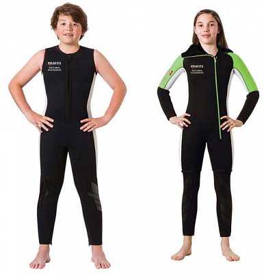 Krátký Neoprenový Oblek MARES Wetsuit SCUBA RANGER LONG JOHN - Dětský S0