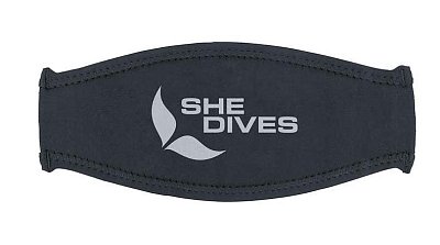 Kryt na Gumový Pásek Masky  MARES MASK STRAP TRILASTIC - She Dives