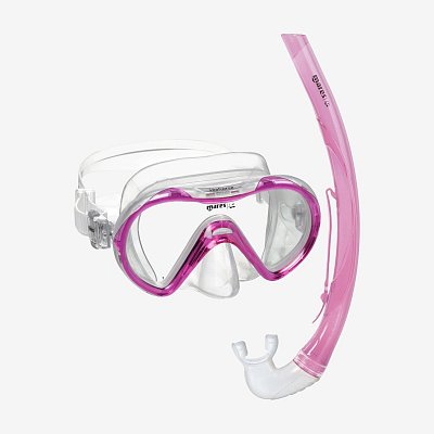 Maska + Šnorchl Mares SEAHORSE šnorchlovací set - Dětský Modrá