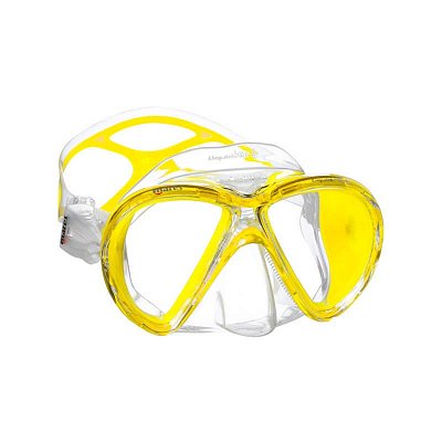 Maska + Šnorchl MARES X-VU LiquidSkin Set   AKCE!! Žlutá