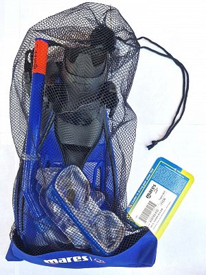 Maska + Šnorchl + Ploutve Mares CARIBE JR - Dětský set