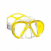 Maska + Šnorchl + Ploutve - MARES LiquidSkin LADY Set  AKCE!! Žlutá 44 / 45