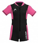 Neopren pro Děti HEAD LIGHT SHORTY JR Wetsuit 1,5 - Dětskýký Růžová XL - 125cm