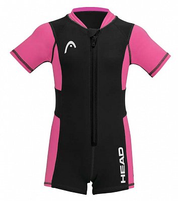 Neopren pro Děti HEAD LIGHT SHORTY JR Wetsuit 1,5 - Dětskýký Růžová XL - 125cm