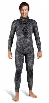 Neoprenový Oblek MARES Jacket EXPLORER CAMO BLACK 50 Open Cell - Spearfishing a FreeDiving 2 - S