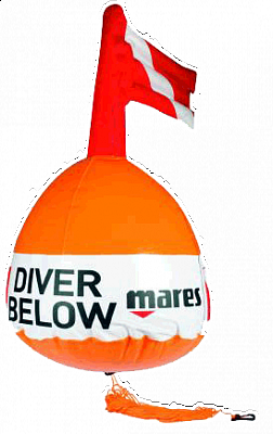 Označovací Bóje MARES STANDARD MARKER BUOY