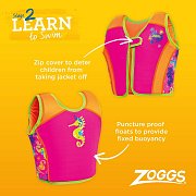 Plavecká Vesta ZOGGS Pro Děti - SEA UNICORN SWIMSURE JACKET PINK