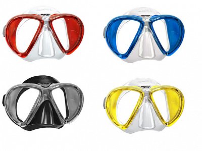Potápěčská Maska MARES X-VU LiquidSkin Žlutá