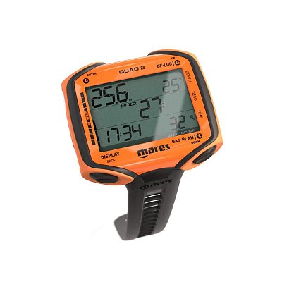 Potápěčský Počítač MARES QUAD 2 Modrá