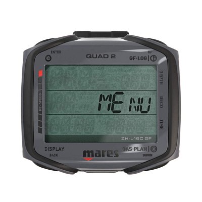 Potápěčský Počítač MARES QUAD 2 Modrá