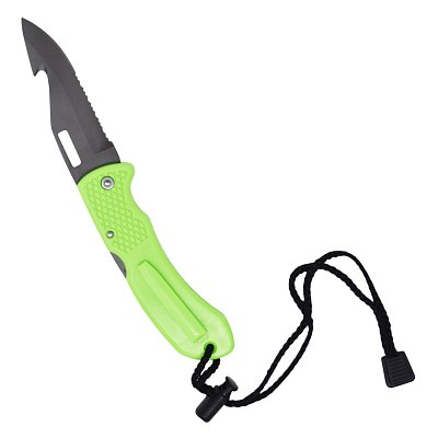 Potápěčský Zavírací Nůž  FORCE BAT BLACK Zelená