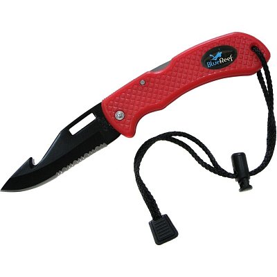 Potápěčský Zavírací Nůž  FORCE BAT BLACK Zelená