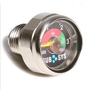 Spare Air ručičkový manometr (tlakoměr) DIAL GAUGE PSI + BAR