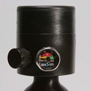 Spare Air ručičkový manometr (tlakoměr) DIAL GAUGE PSI + BAR