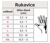 Tabulka Velikostí RUKAVICE