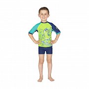 Triko Do Vody -  MARES Rashguard SHIELD Kid - Dětské XS Zelená