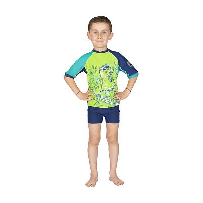 Triko Do Vody -  MARES Rashguard SHIELD Kid - Dětské S Fialová