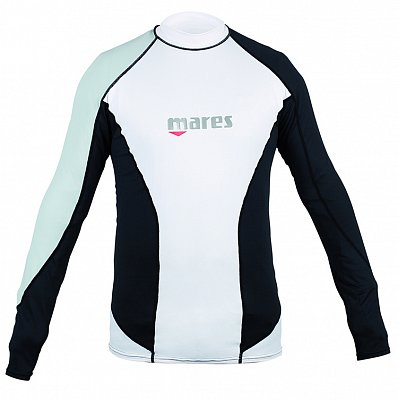 Triko MARES Rash Guard Loose Fit - Long Sleeve - Dlouhý rukáv  XS