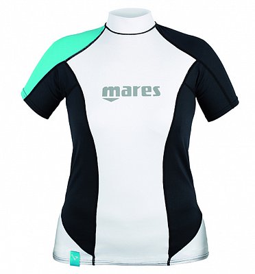 Triko MARES Rash Guard Loose Fit - Short Sleeve - Krátký rukáv - Dámské XL