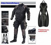 XR KEVLAROVÝ SUCHÝ OBLEK se silikon ST manžetami + Ploutve POWER PLANA - Mares XL M