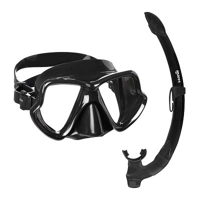 Maska a Šnorchl MARES WAHOO SET  Černá