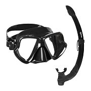 Maska a Šnorchl MARES WAHOO SET  Žlutá