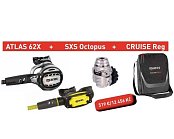 Potápěčská Automatika ATLAS 62X DIN s Octopusem a Taškou