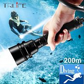 Potápěčská LED Svítilna TRLIFE - Akumulátorová