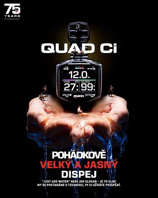 Potápěčský Počítač MARES QUAD CI (Sonda)