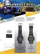 Potápěčský Počítač MARES SIRIUS + Lahvový Modul Černá