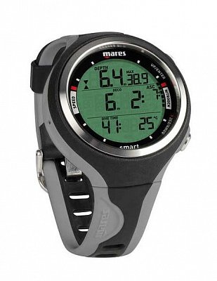 Potápěčský Počítač MARES SMART + INTERFACE Černá-Šedá