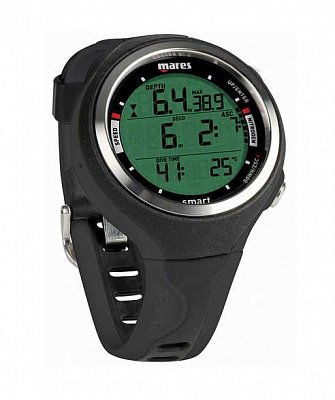 Potápěčský Počítač MARES SMART + INTERFACE Černá-Šedá