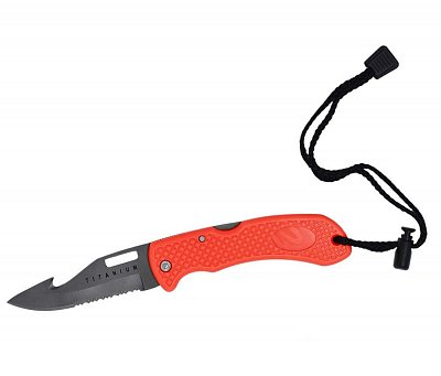 Potápěčský Titanový Zavírací Nůž  FORCE BAT TITANIUM Zelená