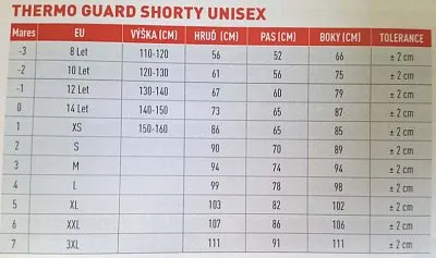 Short MARES THERMO GUARD - Krátký neopren - Dětský -1