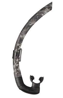 Šnorchl MARES DUAL CAMO - Free Diving Černá / Oranžová