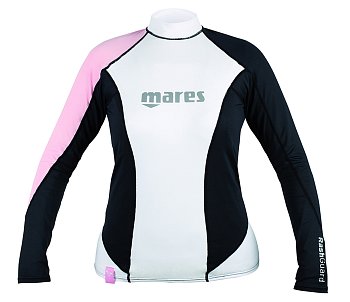 Triko MARES Rash Guard Loose Fit She Dives - Long Sleeve - Dlouhý rukáv - Dámské S